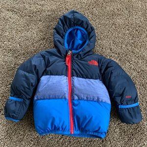 Toddler boys Northface moondoggy jacker 12-18m